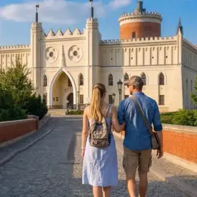Пара біля Люблінського замку